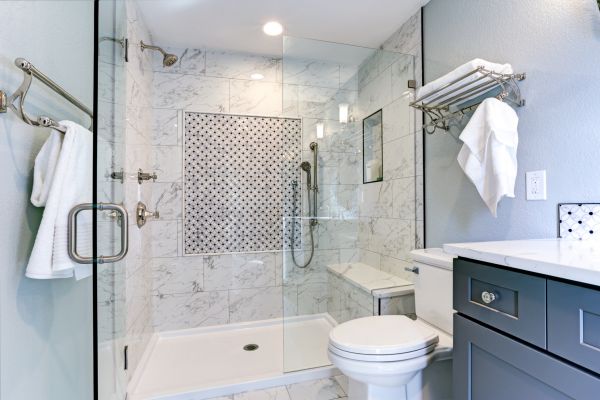 Shower Base Installation in Everett